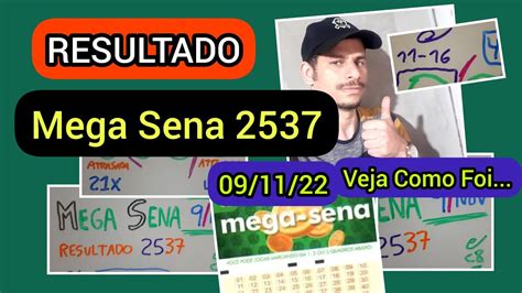 resultado da mega sena 2537